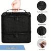 Dual-Layer Large-Capacity Cosmetic and Nail Polish Storage Bag