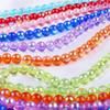 30-190 шт. 4/6/8 мм красочные стеклянные бусины свободные круглые бусины-разделители для изготовления ювелирных изделий DIY аксессуары для браслетов