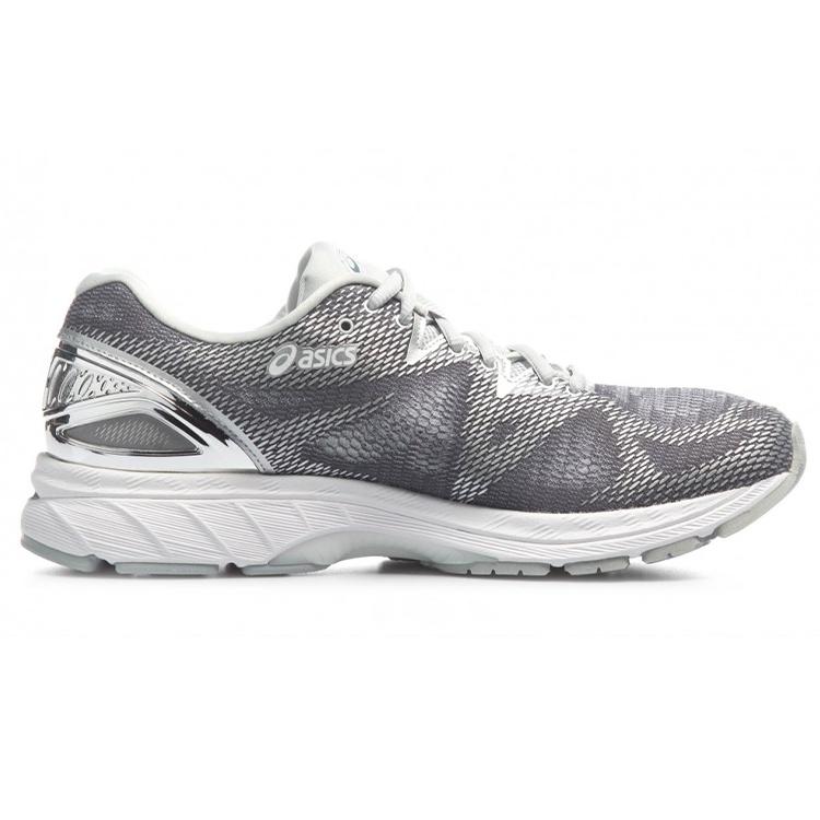 Asics GEL Nimbus 20 Comfortable Abrasion Resistant Abrasion Resistant Low top Running Shoes Men's Silver White T836N-9793