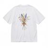 Women's All-Season Breathable Classic T-Shirt Vibrant Floral Print Design Tee