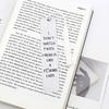 Yousheng Гравированная металлическая закладка в подарок Я не смотрю порно Закладка из нержавеющей стали с кисточкой-подвеской Подарки для книжных червей для мужчин женщин любителей чтения