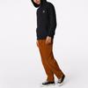 Converse Толстовки Мужские Черные С Капюшоном Умеренный Обычный 10020343-A01