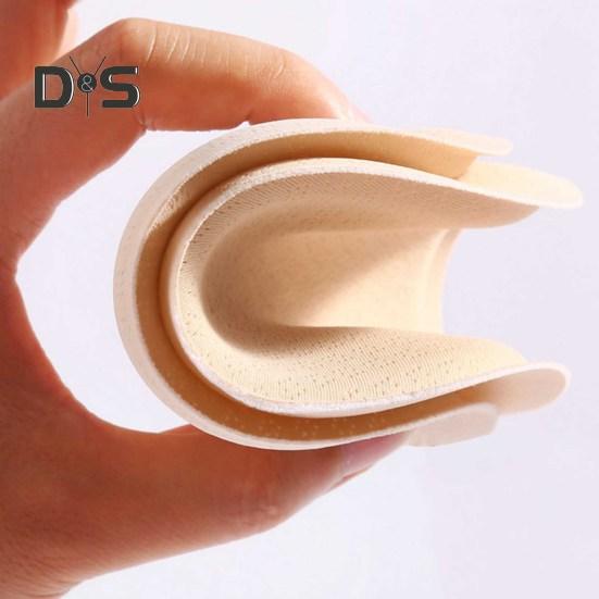 1 Pair Round Sponge Push Up Bra Pads for Women Latex Feel Invisible Insert Swimsuit Bikini Breast Enhancers Chest Cup Pads Accessories for Daily Wear