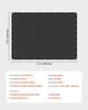90% Sun Shade Cloth Privacy Screen 8 x 12 ft for Patio Garden (Black)