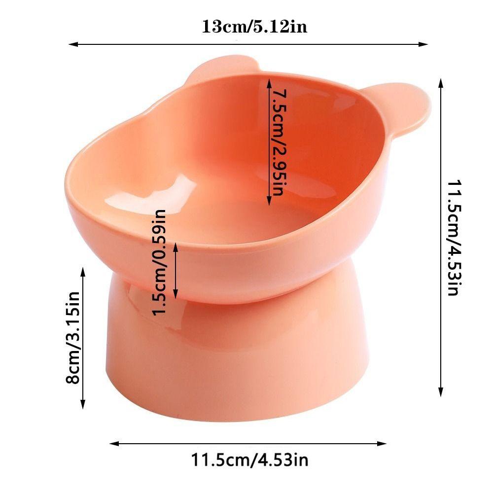 Home Feeding Cup Feeder Protects Cervical Vertebravels High Feeding Bowl Elevated Bowl Pet Bowl