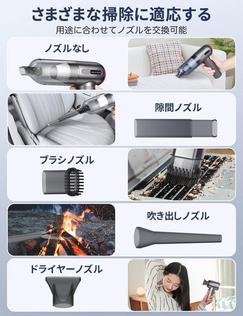 Handy Cleaner One Cordless с электрическим воздушным насосом USB Air Pumping и Pumping Keyboard [2024 Design/Multipurpose Unit] Функция, Перезаряжаемый, Маленький,