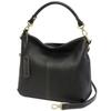 LIME Made In Japan Genuine Leather Shoulder Bag L1801 Black Ladies 2way Handbag Leather Made In Japan Lime Zip Shrink