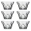 Tableware East Dessert Set of Diamond Small Dessert Bowls Cups, 200cc, Glass, 6, Shape, Bowls, Cups, Bowls, Glassware,