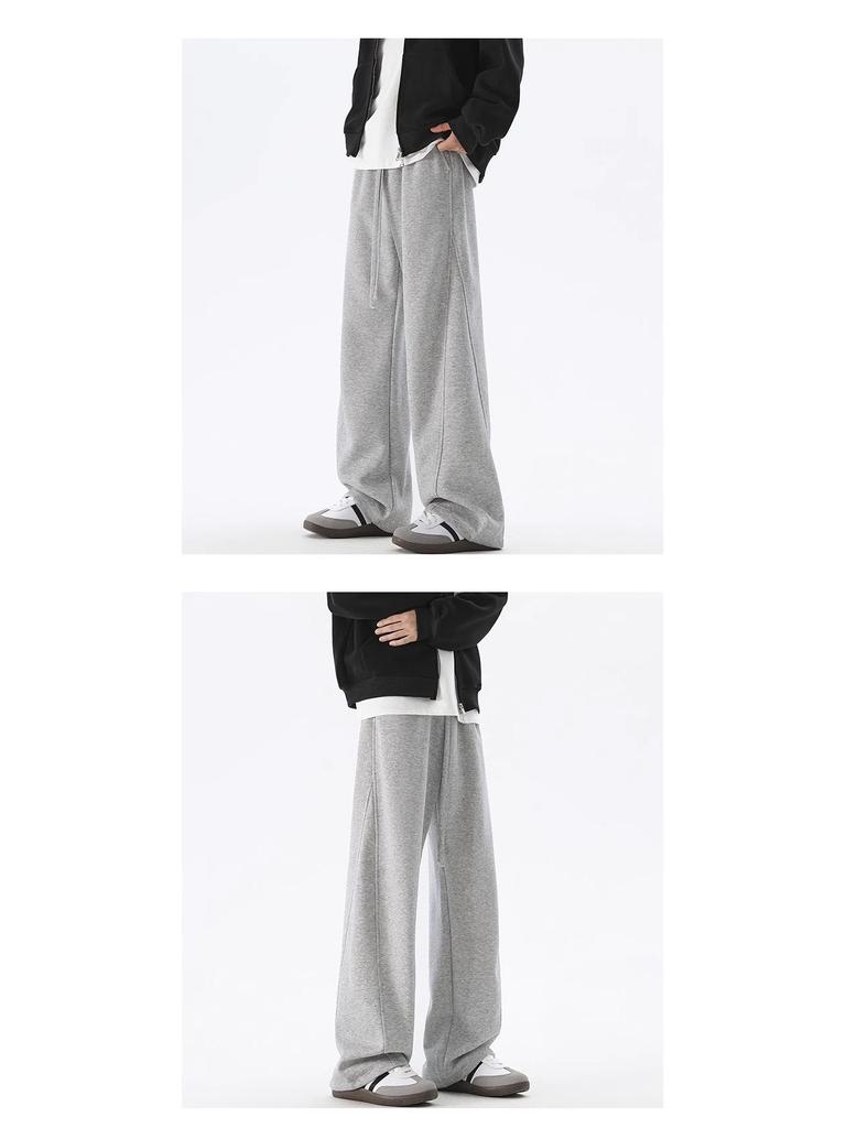 Men's Casual Japanese Wide-Leg Pants - New Spring/Autumn Slim, Loose-Fit, All-Match Style.