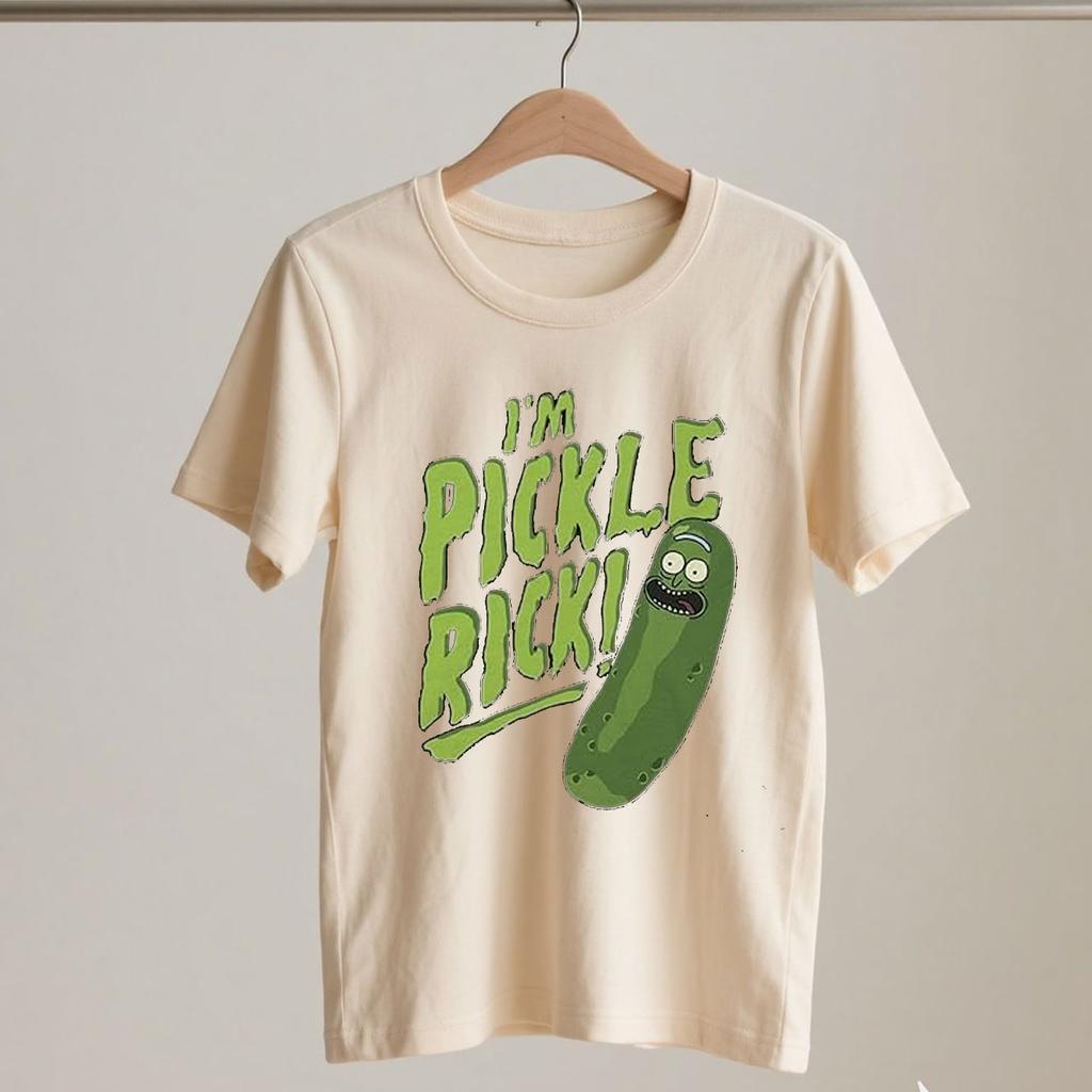 Я Огурец Рик Мужская футболка Крутой и Смешной Дизайн Морти Швифти Дизайн Шутки Уличная Одежда Повседневная Футболка Топ Смешные Футболки Хлопковые Футболки