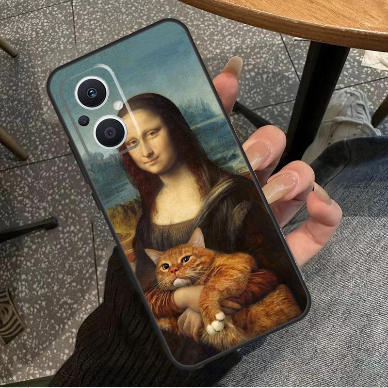 Забавное искусство с котами Для OPPO Reno 7 8 Lite 8T 14F 13F 11F 12F 10 11 12 13 14 Pro OPPO Find X9 X8 X5 X6 Pro Чехол