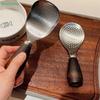 Stainless Steel Wooden Handle Vertical Rice Shovel Non-stick Rice Spoon Kitchen Gadget