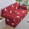 1pc Christmas Sofa Slipcover Stretch Non-slip Sofa Cover Festical New Year Xmas Couch Cover Universal Sofa Protector Home Decor