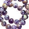 BLINGBAY Women's Beaded Bracelet Retro Accessories Purple Crystal Bracelet Sweet Style Girls Accessories Modern Jewelry Gifts