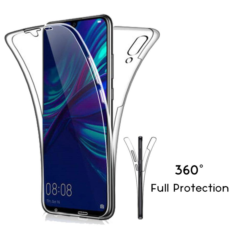 Мягкий чехол из ТПУ с текстурой 360 сзади и спереди для Huawei P30 Lite P20 Pro P Smart Plus Y5 Y6 Y7 Honor 10i 10 Lite 8S Mate 20, защитный чехол для всего тела