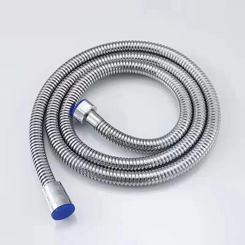 Hot Water Extendable Garden Hose Faucet Replacement Parts. Stainless Steel Bath 1PCS Shower Pipe 1.5/2m Bathroom Supplies Hoses