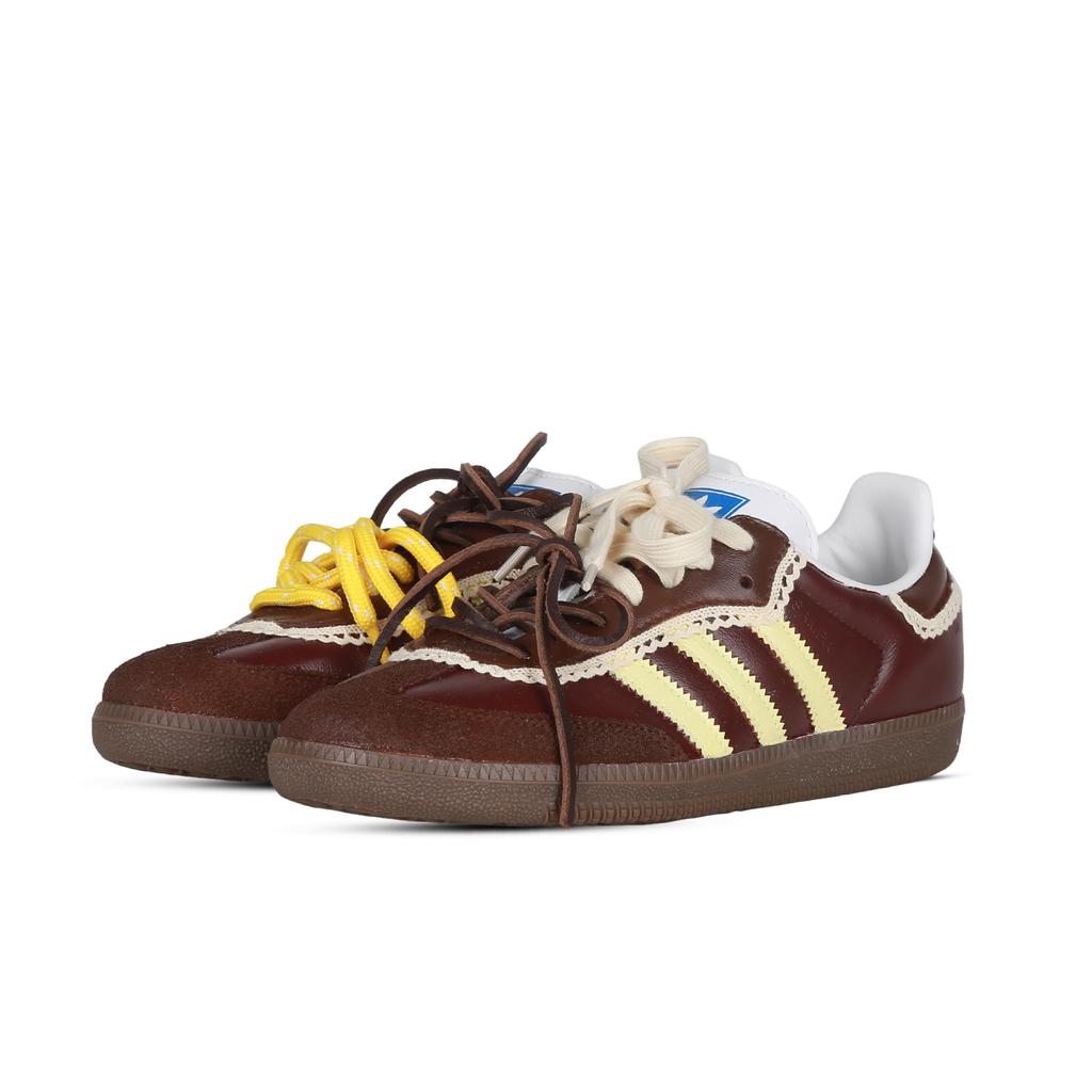 adidas Оригинальные SAMBA OG Карамельный Каштан Нескользящие Легкие Низкие Кеды для Скейтбординга Унисекс Коричневый B75806(Команда368-)