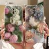 For Vivo S1 Pro (1920) / S1 (1907) Beautiful Bow Rose Painting Phone Case For Vivo S1 S1Pro Soft Silicone Shockproof Cases