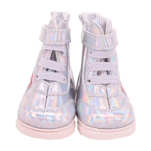 Обувь для куклы, сапоги, плюшевые сапоги ручной работы, обувь 7 см для 18 дюймов, американская кукла Baby Born 43 см, аксессуары