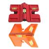 652F Plastic Level & Tool with 3 Bubbl-es Folding Gauge Level Meter