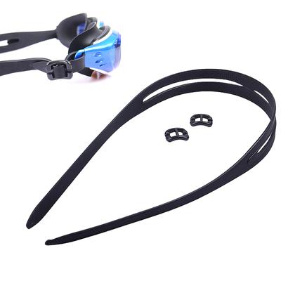 1 комплект универсальных очков с высоким ремешком, высокоэластичные сменные очки для подводного плавания, силиконовый ремешок для ношения