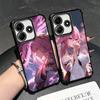 Чехол для телефона с покрытием Genshin Impact Яэ Мико для Xiaomi Redmi Note 14 15 Pro Plus 13 12 11 11S 11T 10 9S 9 5G Противоударный с Airbag Co