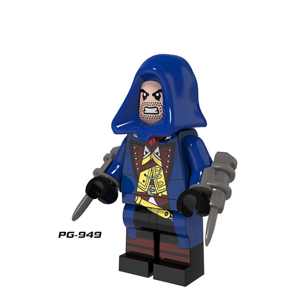 Минифигурки Assassins Creed, строительные блоки, собранные игрушки для детей, подарки