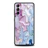 Складывающаяся текстурированная чехол-бампер для Samsung Galaxy S26 S25 S24 S23 S22 S20 S21 FE Ultra S25 Edge Plus 5G Мягкий ТПУ чехол Fundas Capa Сумка