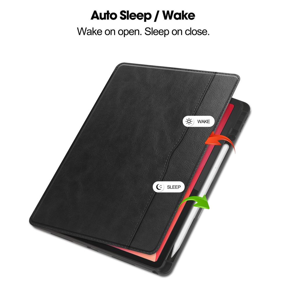 Защитный чехол для планшета Lenovo Xiaoxin Pad 2024TB331FC с функцией Smart Sleep, полный комплект, технология защиты от падений.