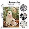 Halloween pearl painting painting art kit handmade diy home decorations ghost and puppy design