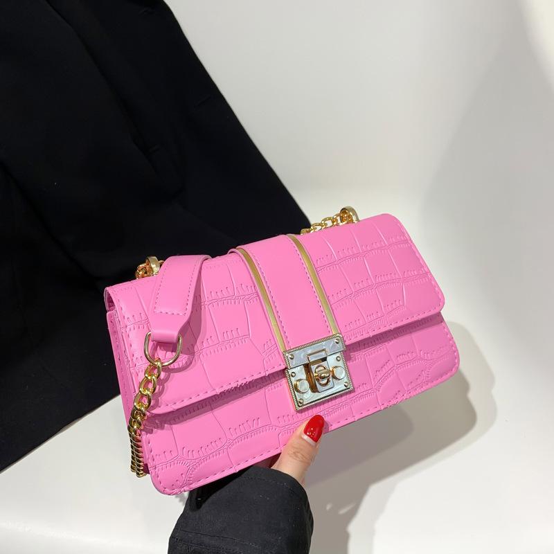 Сумки через плечо для женщин, маленькая квадратная сумка на цепочке, роскошные дизайнерские сумки для женщин, повседневные сумки через плечо, переносная сумка с клапаном