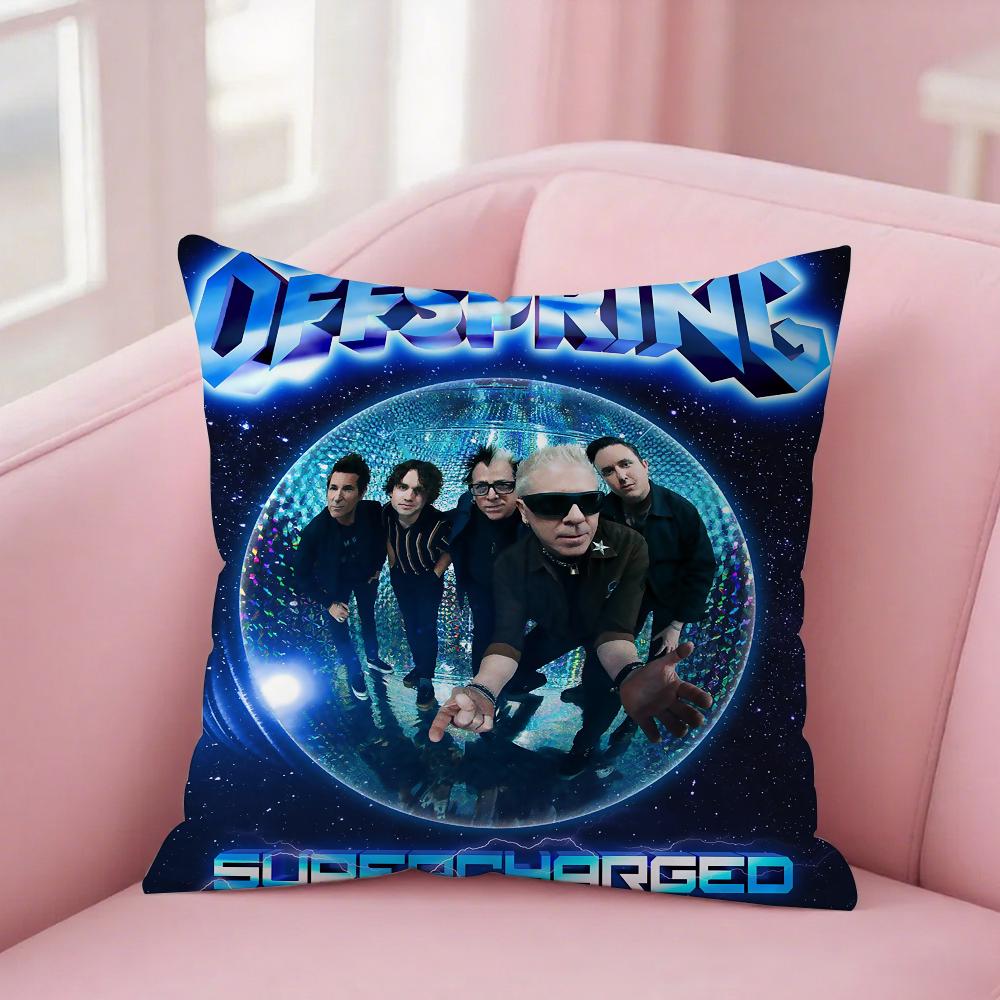 Rock Band The O-Offsprings Supercharged Наволочка Квадратная Наволочка Для Дивана Для Домашнего Использования