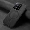 Чехол для Xiaomi 14T Pro 14 T с поддержкой Magsafe, магнитная кожаная задняя крышка для Xiaomi 14 Ultra Mi14T Pro 13T 15 Ultra 5G, корпус