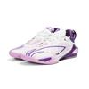 Li Ning Speed 11 Текстиль, ТПУ Низкие Баскетбольные Кроссовки Мужские Белый Фиолетовый ABAU053-20