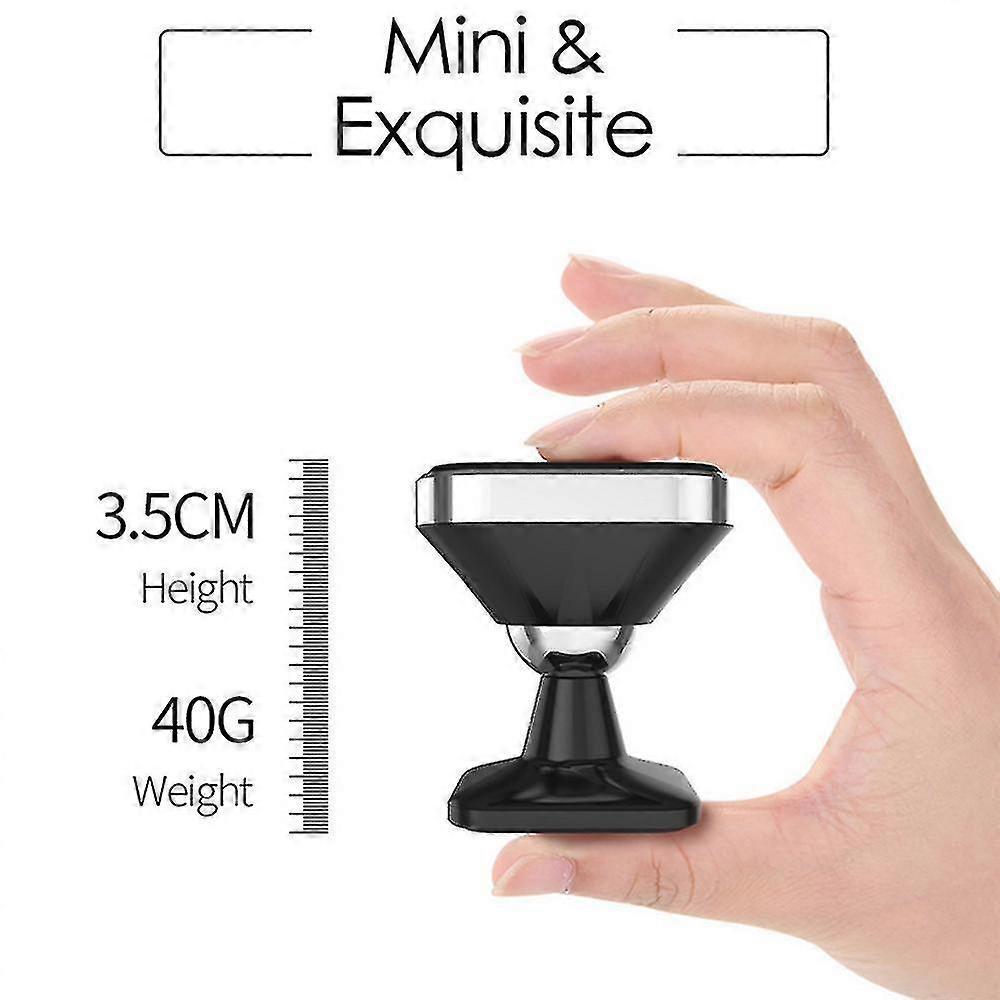 360 degree square adhesive car phone holder magnetic 2-pack magnetic mobile phone holder car dashboard car phone holder iPhone 11 Pro Max Xr