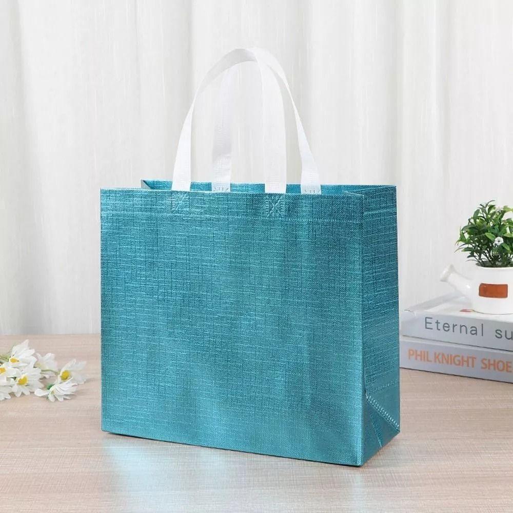 Non-woven Fabric Gift Packing Bag Solid Color Shoe Bag New Shopping Bag