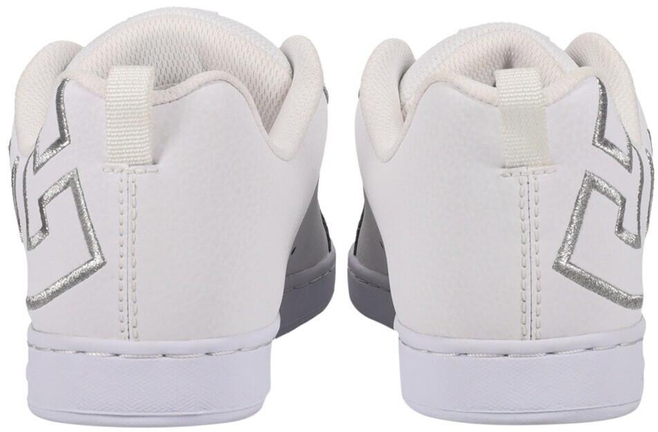 Кроссовки DC Shoes Court Graffik W (300678) Sneaker white silver