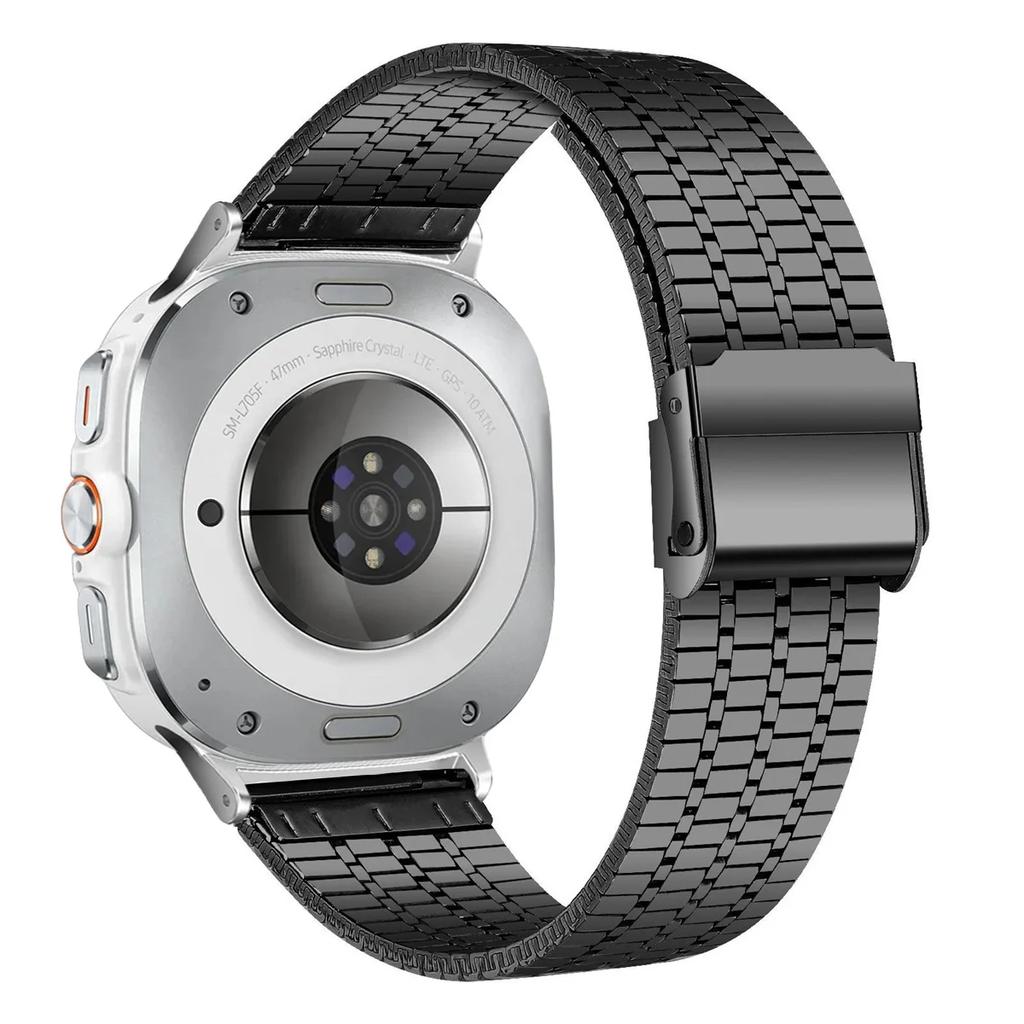 For Samsung Galaxy Watch Ultra Band 47mm Business Stainless Steel Strap Galaxy Watch Ultra 47mm Correa Bracelet Men Woman Strap