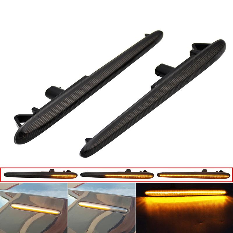 2Pcs Dynamic LED Turn Signal Light Side Marker Blinker Indicator For Alfa Romeo Giulietta 940 Veloce 2010- Sprint 2010-2016