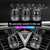 Car Air Freshener Robot Aromatherapy Silicone Air Vent Clip Perfume Fragrance Vehicles Cars Decoration