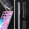 Cherry Japanese Traint Moun Fuji Clear Phone Case For Samsung Galaxy S23 S22 5G S20 Ultra S21 FE 5G S10E S9 S8 S10 Plus Cover