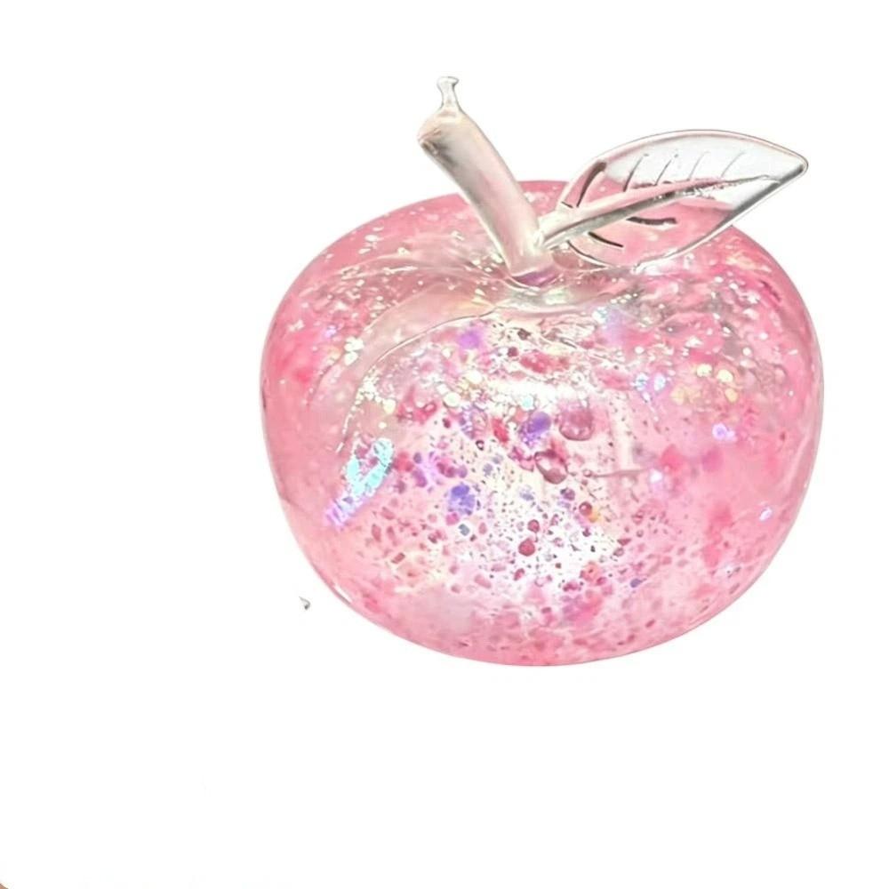 Soft Clear Jelly Squishy Ball Blue Maltose Squishy Toy Ball Quick-rebound Squeeze Toy Office