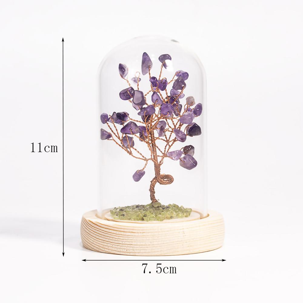 Creative Crystal Ornaments Statuettes Sculpture Birthday Gifts Opening Gifts Crystal Crafts Crystal Tree Home Decoration