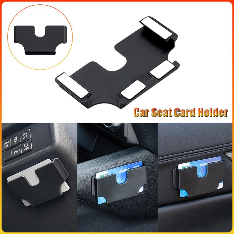 For Organizing Shopping Card Car Seat Card Holder Seat Console Card Holder Space-Saving Car Stowing Tidying Interior Storage Box