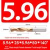 Набор твердосплавных сверл с цилиндрическим хвостовиком (5,91–5,99 мм)