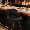 Chic Bar Stool, Dining Chair, Multifunctional Chair, Backrest for Dining Chairs, for Kitchens, Bars, Jewelry Stores (Only One Bar Stool Included)