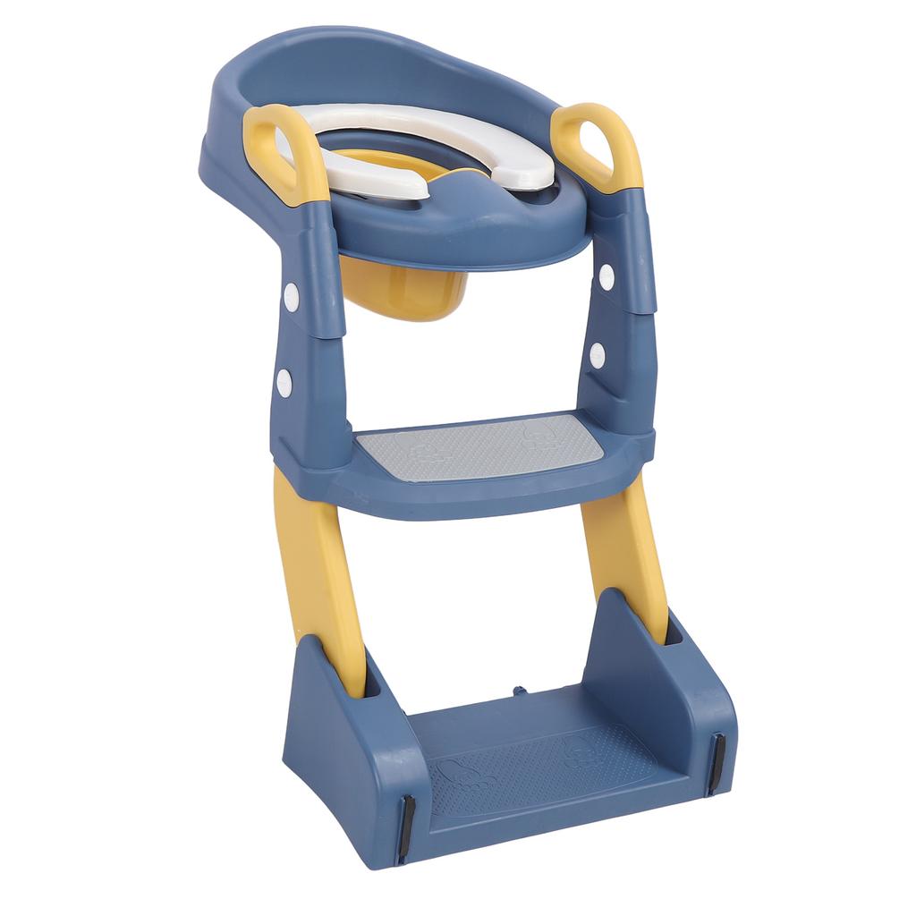 3 в 1 сиденье для приучения к горшку с лестницей-стремянкой и нескользящими накладками из ПВХ, удобный горшок для малышей