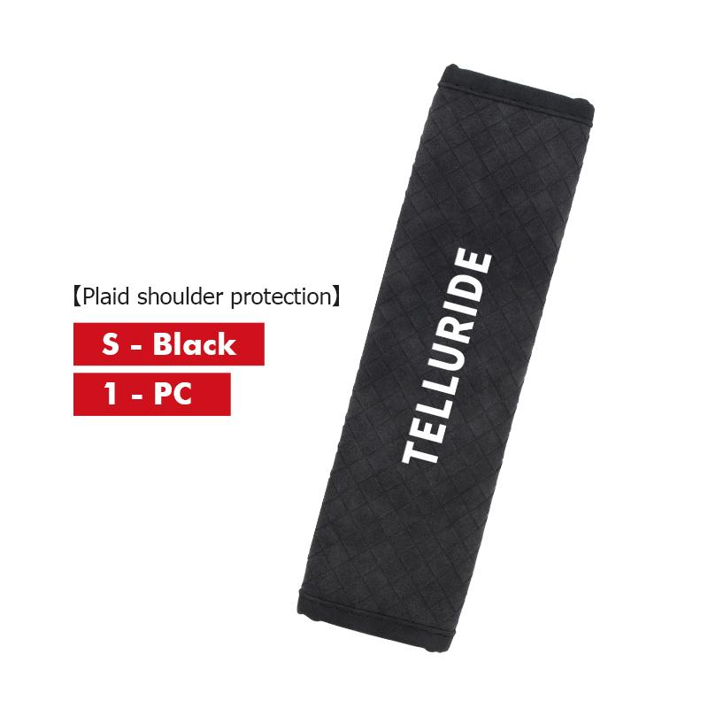 AANO1 Car Styling Seatbelt Shoulder Pad Safety Shoulder Protector Cover For KIA Venga Sedona Forte Stonic Picanto Sorento Stinger