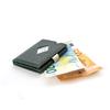 Eccentric Wallet EXD333 Genuine Leather Trifold Wallet Mini Wallet RFID Blocking Compact Mini Wallet Cowhide Leather Small Wallet Men Women [EXENTRI]