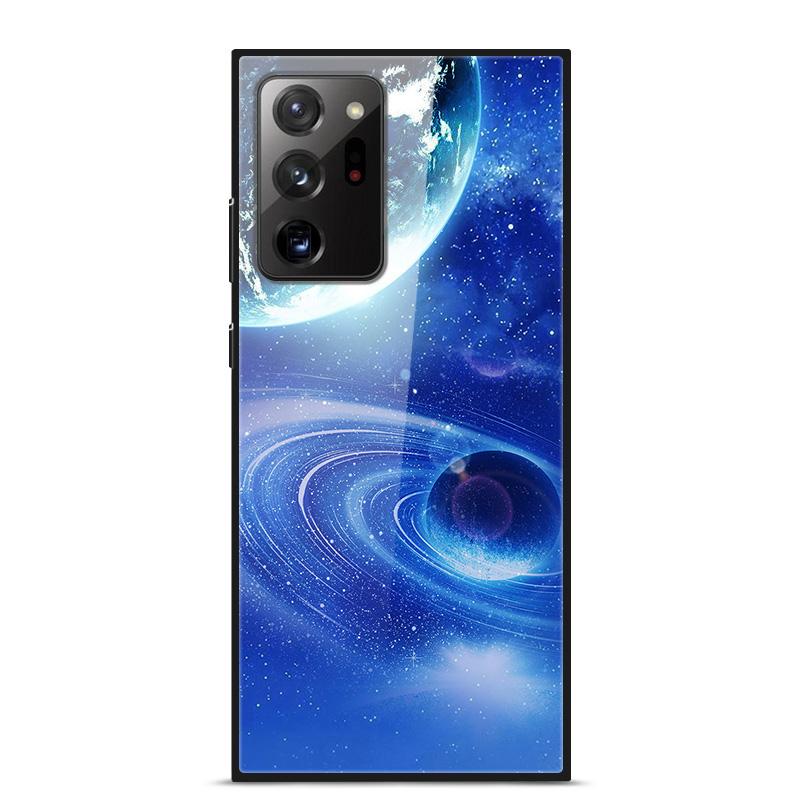 Стеклянный чехол для Samsung Galaxy S21 Note 20 Ultra Чехол Закаленное стекло Задняя крышка Для Samsung Note 20 S21 Ultra Чехол S21 S 21 Чехол